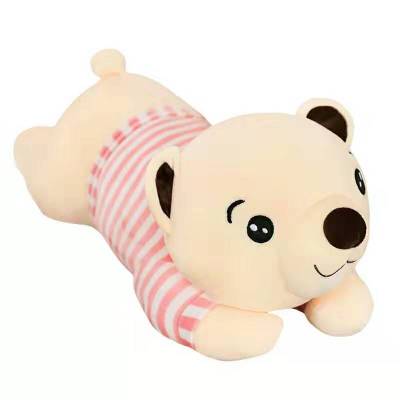 Produce the from sell boutique fashion toys express stripes stuffed bear creative plush doll, all around the doll pillow