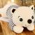 Produce the from sell boutique fashion toys express stripes stuffed bear creative plush doll, all around the doll pillow