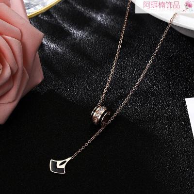 Arnan jewelry fashion stainless steel necklace titanium steel necklace Japan, Korea popular manufacturers direct sales