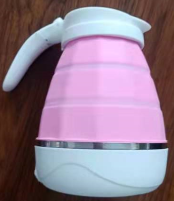 Folding kettle silicone pot. Travel pot