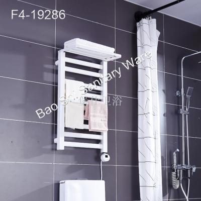 aluminum electric towel rack towel drying rack heated bath towel shelving rack household intelligent electric towel rack