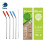 Sweno Straw Sweno Pure 304 Straw Silicone Mouth Blister Packaging 1 Straight +1 Curved +1 Brush Straw Set