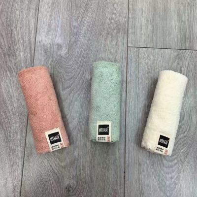 Deco coral face towel super absorbent super soft 30*30cm cleansing water absorption will not lose hair