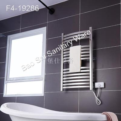 Electric bath towel rack hotel project manufacturers direct sales 304 stainless steel electric towel rack