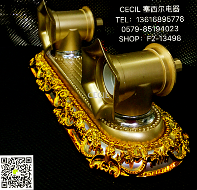 Lamp Holder Lamp Holder New Dual-Purpose Double-Headed Lamp Holder Fashionable Fashionable and Inexpensive Cecil Electrical Appliance