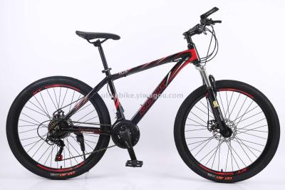 26 \"21 speed aluminum alloy frame new bike mountain bike factory direct sales
