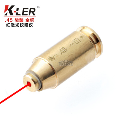 Infrared lasers.45 copper calibrator zeroing device