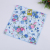 Manufacturer direct sale small flower printed square handkerchief handkerchief.