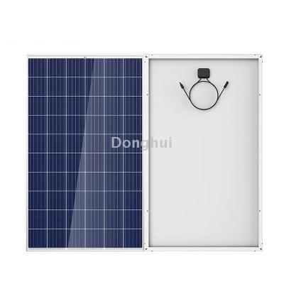 Donghui 250w 260w 270w 280w 290w 300w top quality high efficiency poly pool polycrystalline solar panel 