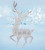 New Christmas decoration acrylic combination of deer pendant transparent elk crystal deer jewelry manufacturers direct sales