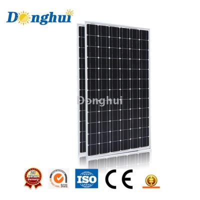 Donghui mono 200w 36v 72 cells useful solar panels 200w home use solar panel monocrystalline ip65 200w 