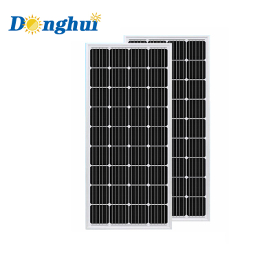 Donghui 150w 12v solar panel 150w solar heating panel price 12 mono type 150w 18v 