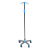 Thickened stainless steel adjustable height tray infusion stand mobile medical condole drip stand medical equipment