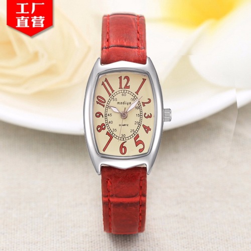 fashion japan and south korea quartz barrel-shaped small square watch wechat popular small red watch casual women‘s watch wholesale