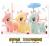 The Cartoon Cartoon surrounding unicorn small adorable horse plush toy doll, children 's New Year gifts home decoration wholesale