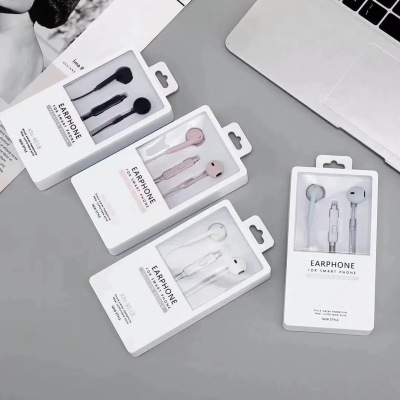 Fashion Hard Box Candy Color Earbuds Earphone Cartoon Mobile Phone for Students Music Voice Headset Kn8018