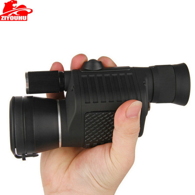 The new 8x40 high definition high power single telescope night vision lighting flashlight with a compass one generation