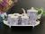 Jingdezhen new ceramic european-style water crystal color water set tea set coffee set cup and saucer foreign trade cup