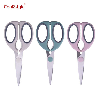 Amazon multi - function stainless steel kitchen scissors, a strong chicken ipads scissors vegetable fish ipads scissors, BBQ barbecue scissors