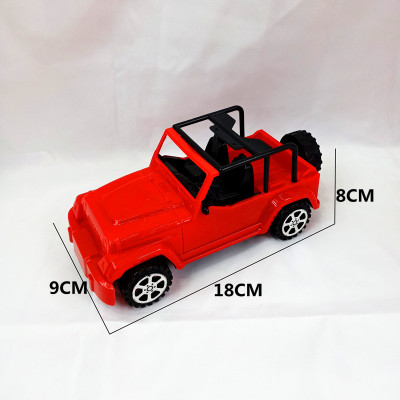 Bagged children's toy plastic inertial jeep inertial suv toy