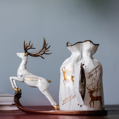 Modern light luxury a deer have you tissue box decoration put a model room sitting room TV cabinet porch decoration