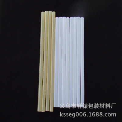 7mm11 hot melt stick white transparent adhesive super adhesive green hot melt stick yiwu manufacturers wholesale