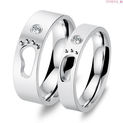 Arnan jewelry fashion titanium steel ring popular in Japan, Korea, Europe,the United States high-end manufacturers sales