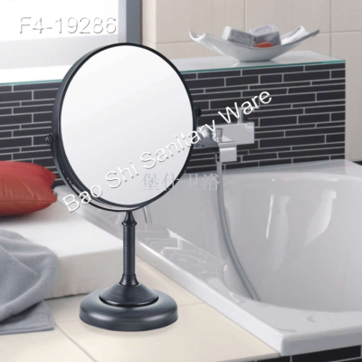 Table beauty makeup mirror European double-sided magnification dressing princess mirror metal makeup mirror