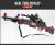 Miz new 8695 vibrating light eight tone boy toy music 98 k sniper rifle manufacturer direct sale bag