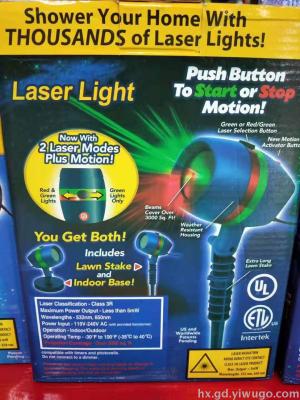 New Stage Lights, Outdoor Lawn Laser Light. Christmas Lights 8 in 1. Twelve-in-One Laser Light