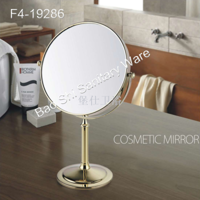 Table make-up mirror European mirror double vanity mirror portable princess mirror bathroom mirror 3X magnification