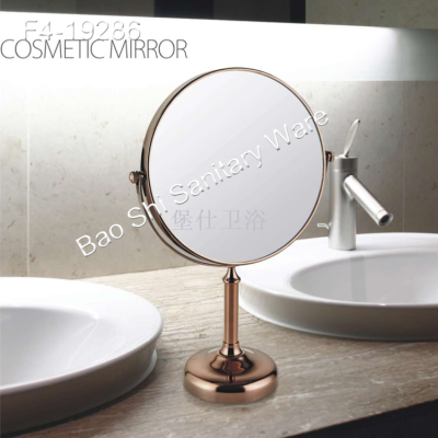 Stainless steel makeup mirror table contracted princess mirror double - sided mirror magnifying mirror dormitory mirror