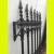 Cast iron guardrail iron art baluster village fence