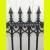 Cast iron guardrail iron art baluster village fence