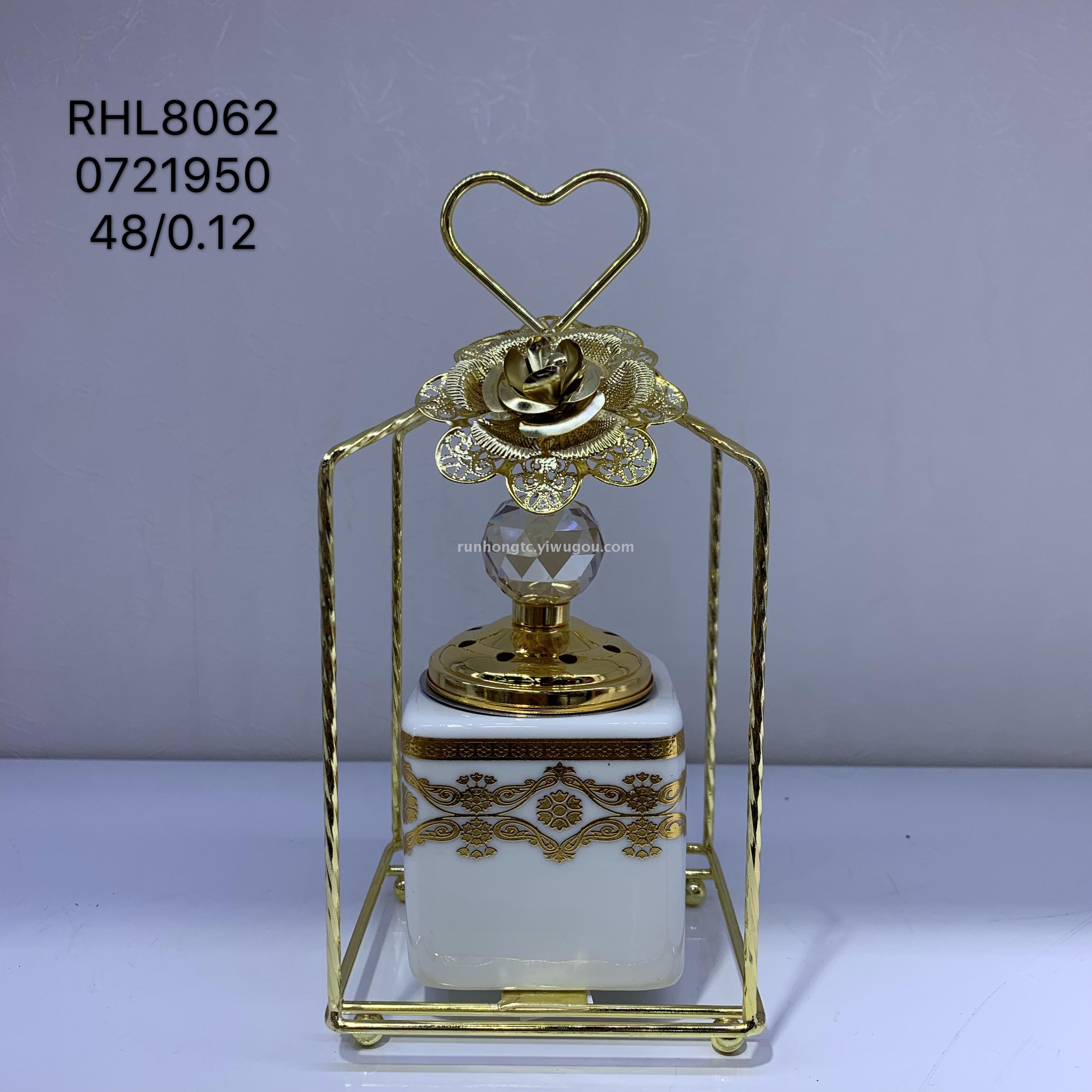 经典款阿拉伯陶瓷加铁香炉 碳炉电炉 家居工艺品