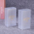 Customized Pet Environmental Protection Transparent Plastic Box PVC Packing Box Pp Epoxy Resin Glue Twill Box Customizable Logo