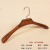 High-end customized three-section vintage hangers clothing store high-end hangers can be customized logo