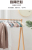 Household wide-shouldered clothes-hanger liner liner distortion - proof clothes- proof can not afford to wrap clothes rack clothes hook