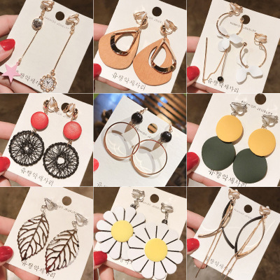 Cross - border hot style retro tassel earrings Korean web celebrity long east gate earrings for European and American women exaggerated fashion earrings