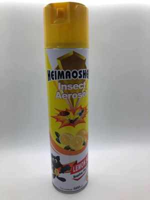 Black cat hot seller 600ml lemon flavor aerosol