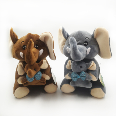 2019 new Factory direct hit elephant and baby plush toy