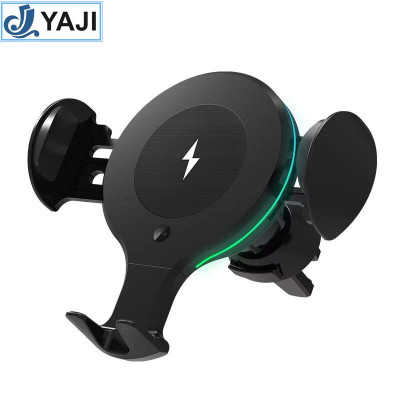The new X9 wireless charger car mobile phone charging navigation bracket fully automatic induction expansion