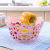 8815 plastic PP fruit basket waterproof storage basket fruit storage basket wholesale large carved fruit tray