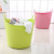 Portable soft basket household dirty laundry basket