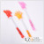 Luminescent rice bar five-luminstar spring rod flash cartoon lollipop concert children toy supply