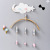 Hum Good Design Cartoon Colored Clouds Strong Viscose Magic Sticker Hook Nail-Free Hanger behind the Door Bathroom Hook