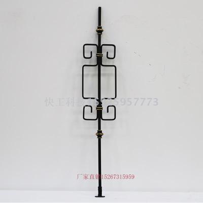 Manufacturers direct tieyi staircase column staircase flower rod