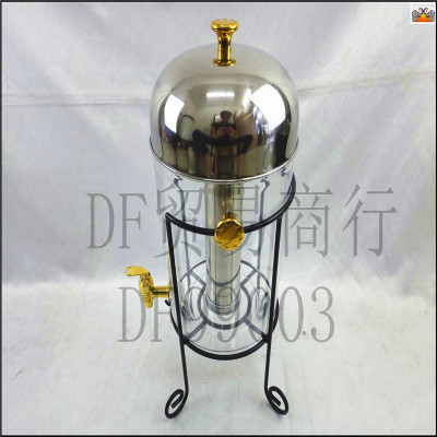 DF99003 DF TRADING HOUSE gold-plated coffee tripod stainless steel kitchen hotel supplies tableware