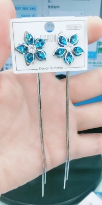Swaro crystal earrings