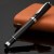 Carbon fiber rotating metal ballpoint pen creative advertising pen gift ballpoint pen